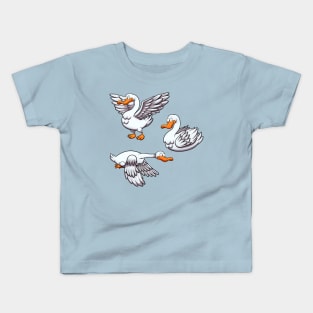 Goose Sticker Pack Kids T-Shirt